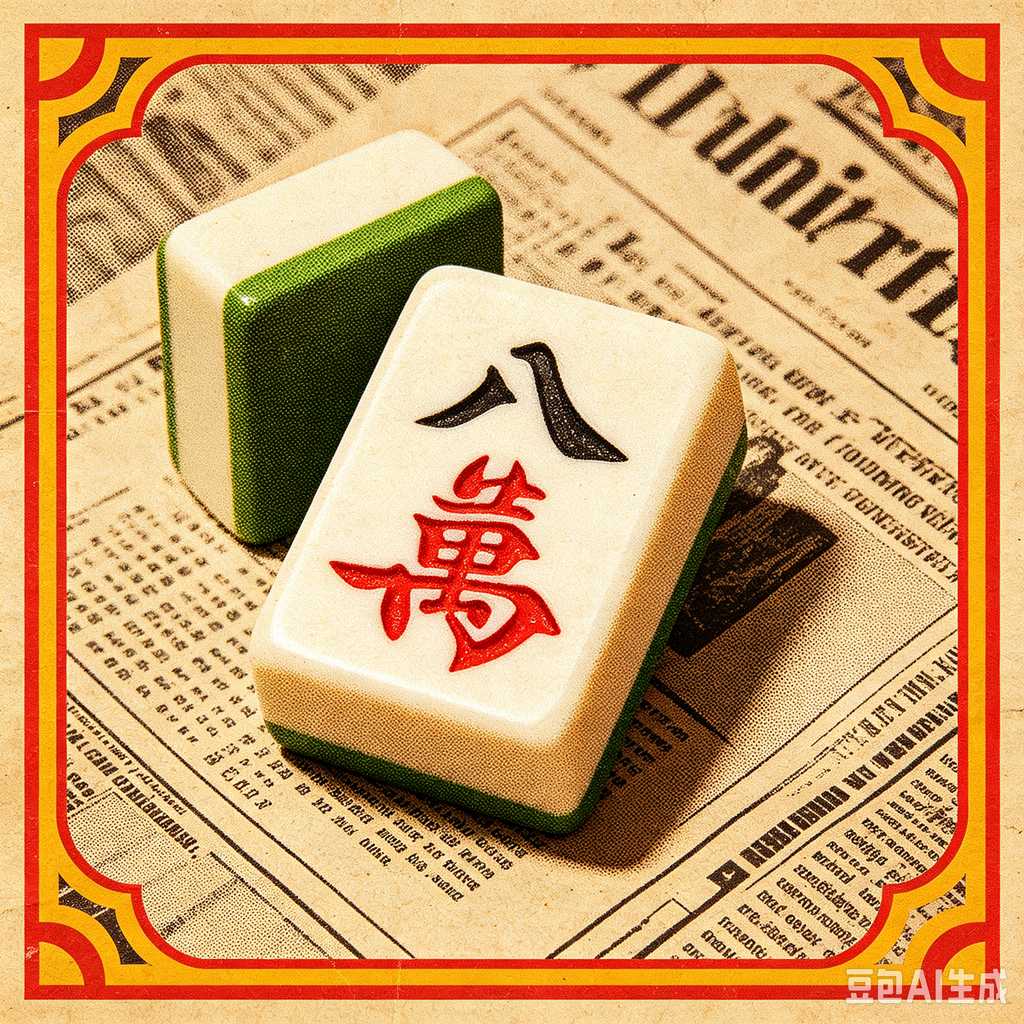 traditional chinese board game mahjong