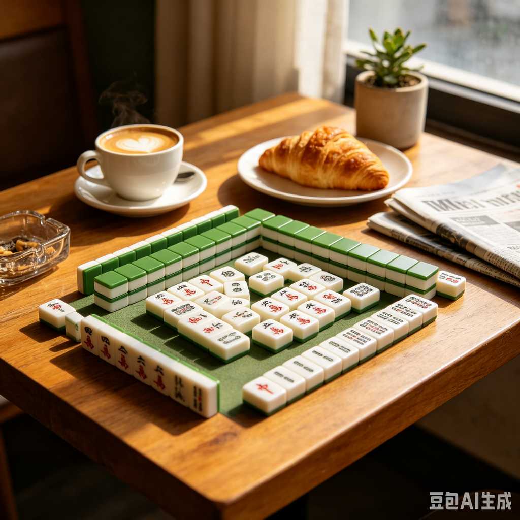 premium mahjong tile set