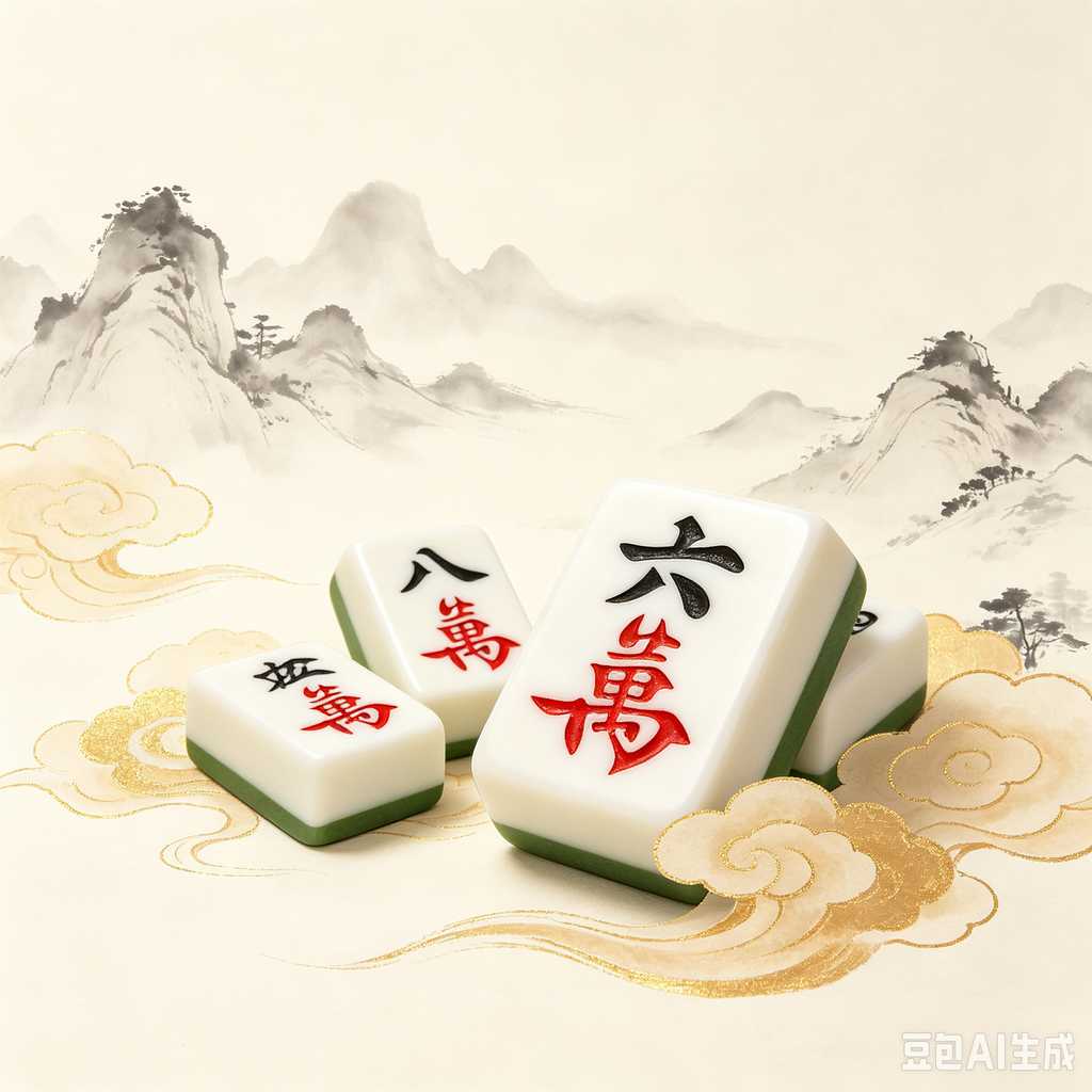 corporate promotional mahjong set