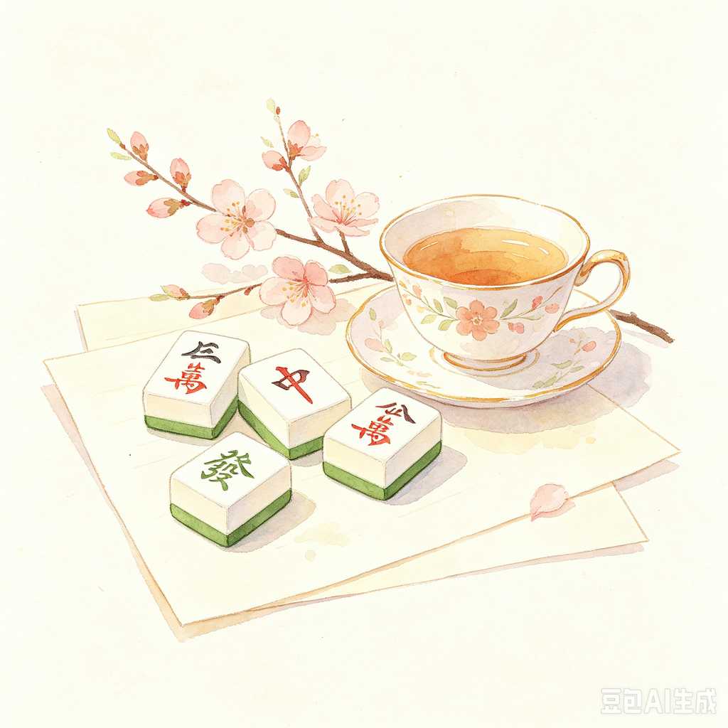 japanese mahjong set