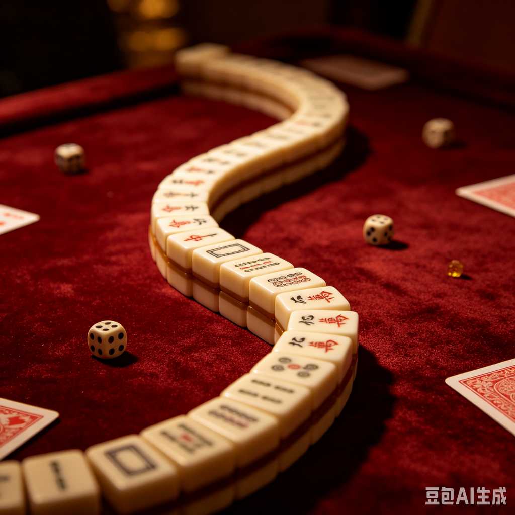 blue crystal mahjong set